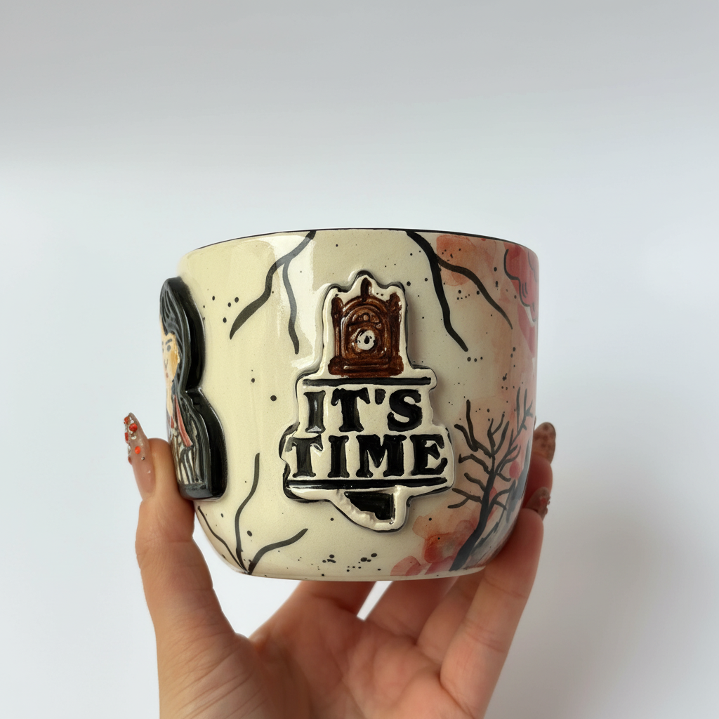 Handmade Ceramic Character Inspired Coffee Mug