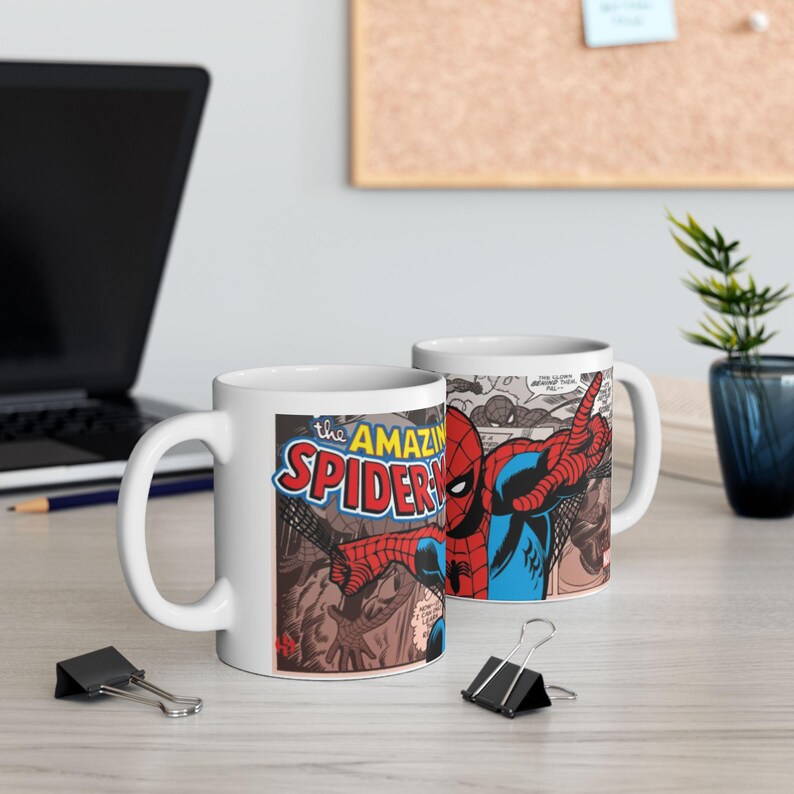Amazing Spider Man Comic Mug