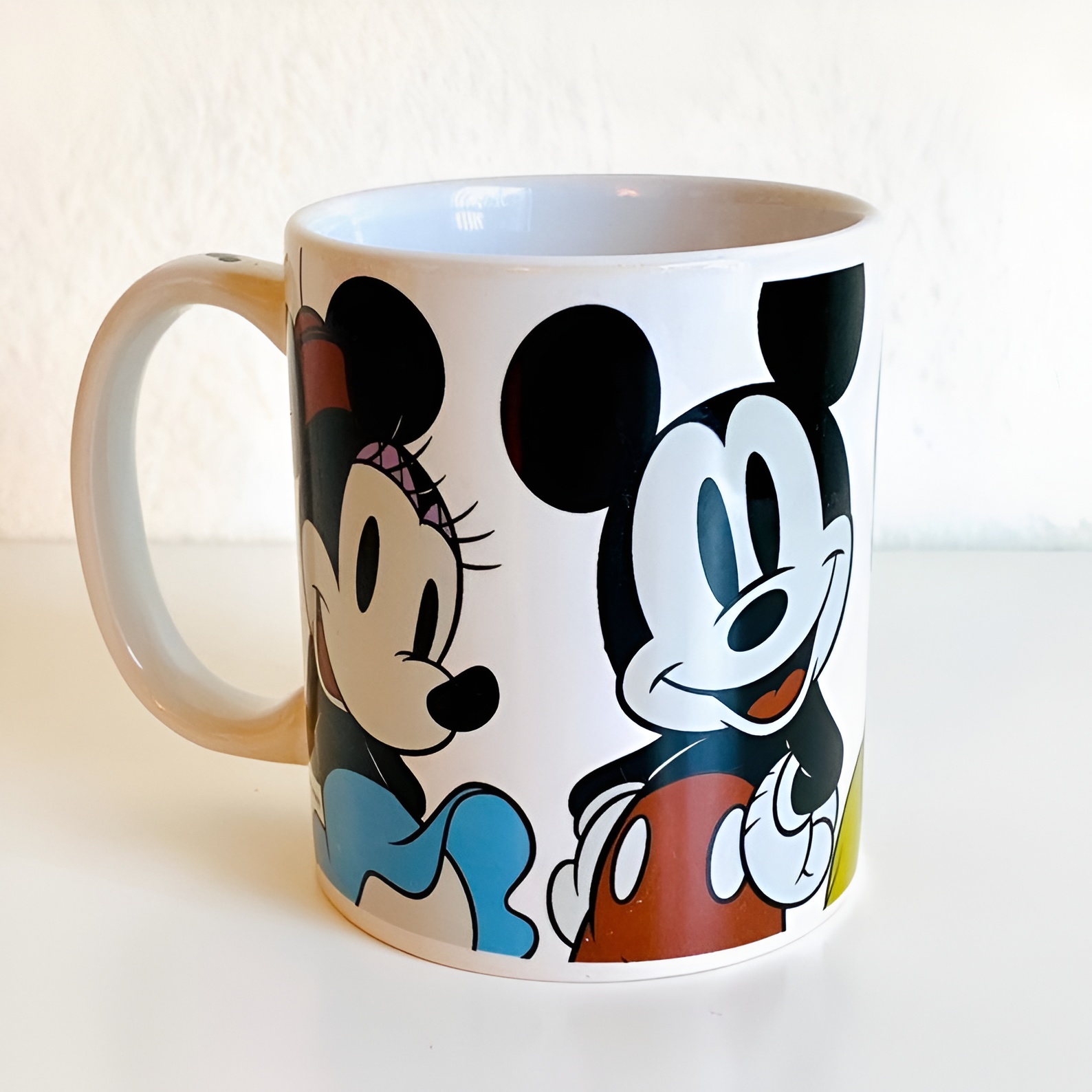 Mickey Minnie Goofy And Pluto Character Printed Mug