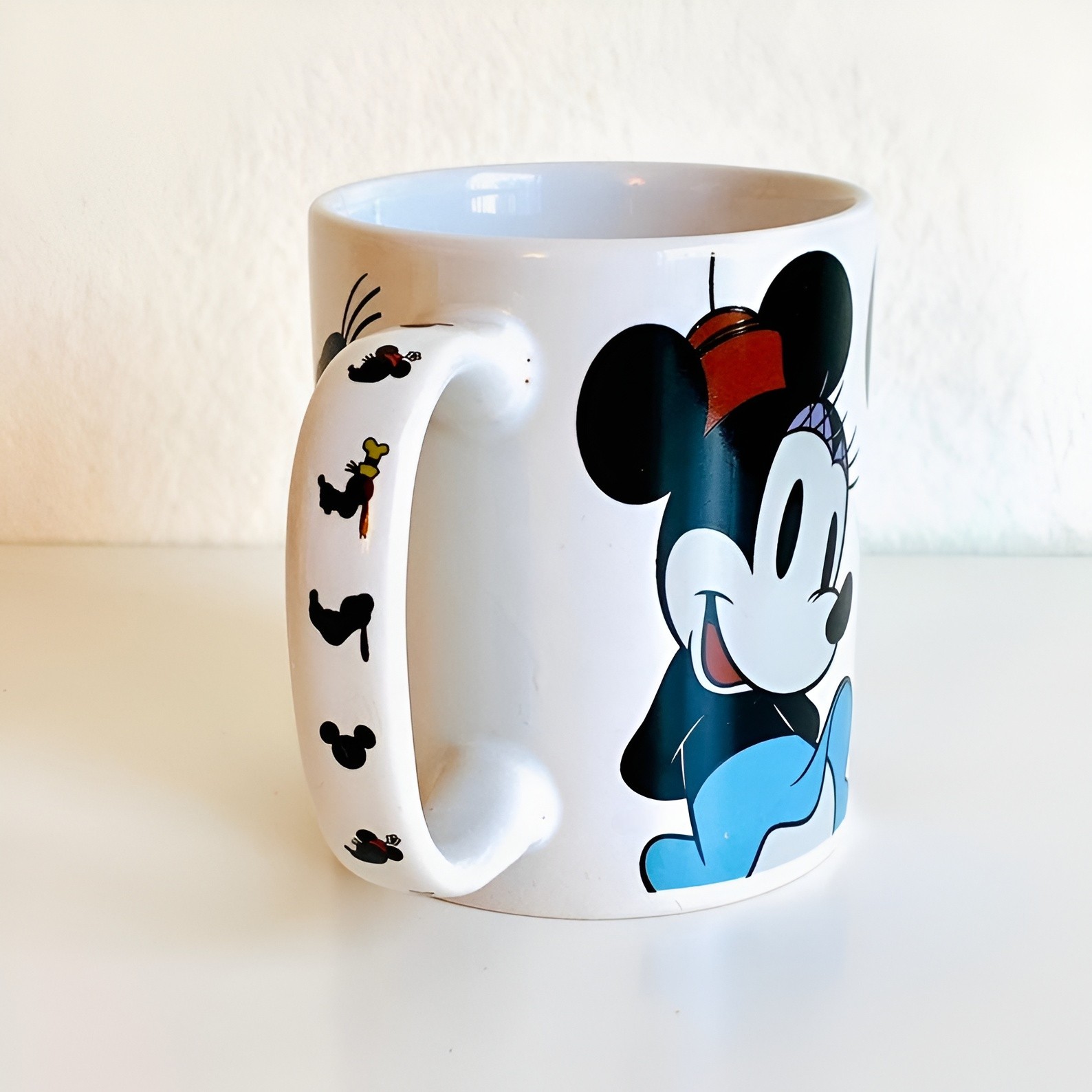 Mickey Minnie Goofy And Pluto Character Printed Mug