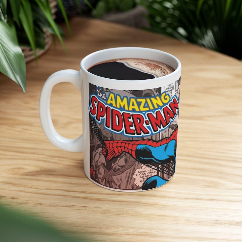 Amazing Spider Man Comic Mug