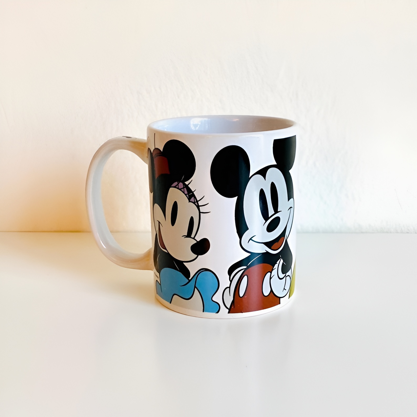 Mickey Minnie Goofy And Pluto Character Printed Mug