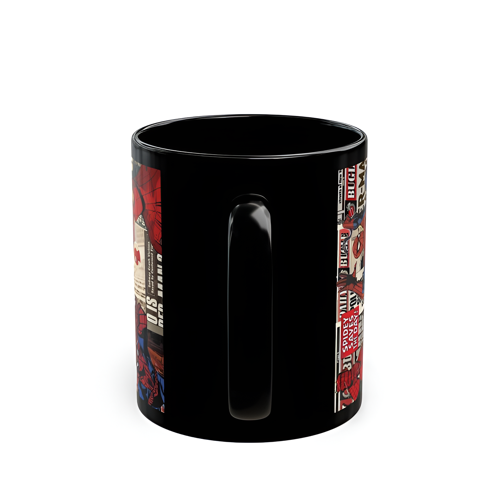 Spider Man Comic Collage Mug