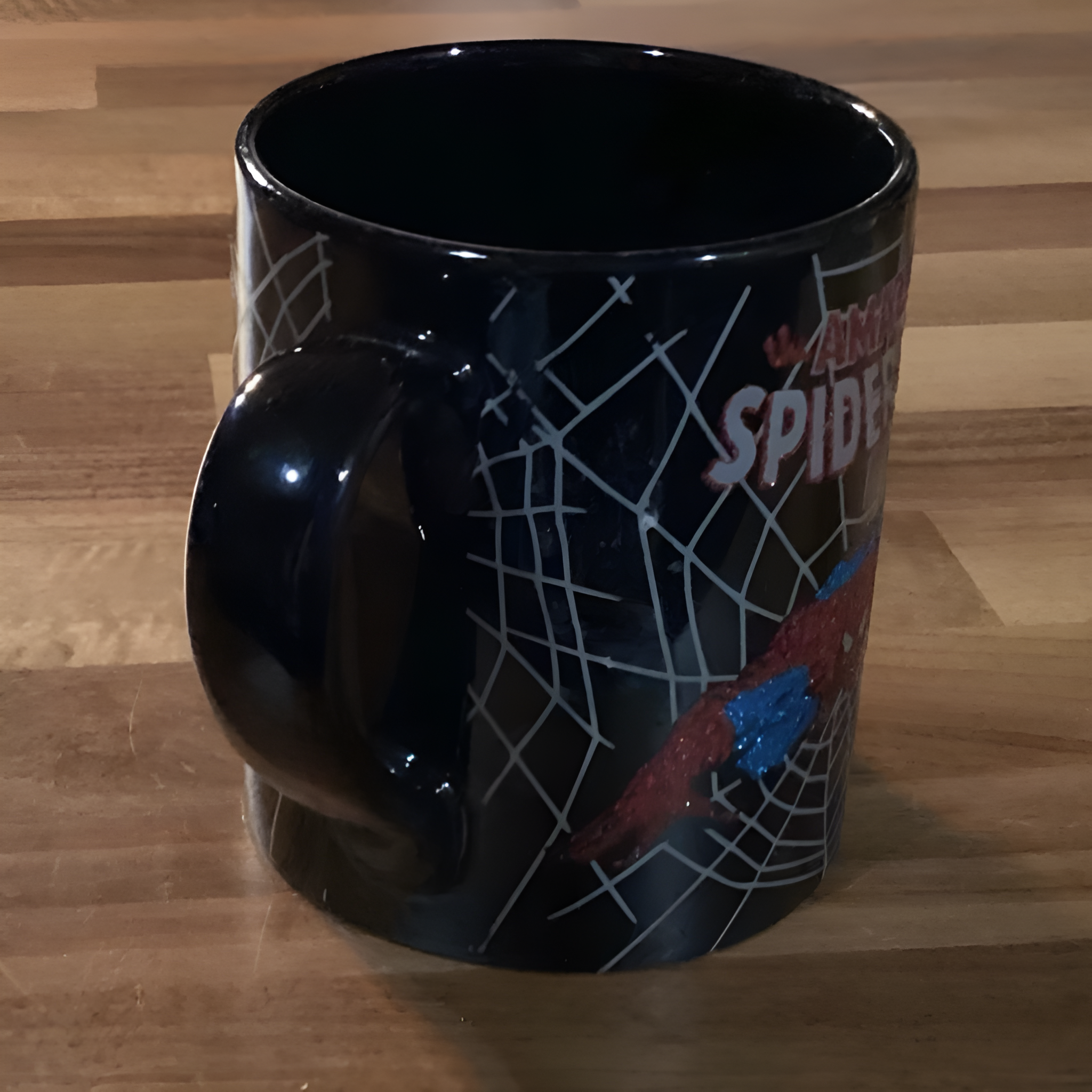 Amazing Spider Man Glitter Coffee Mug Cup