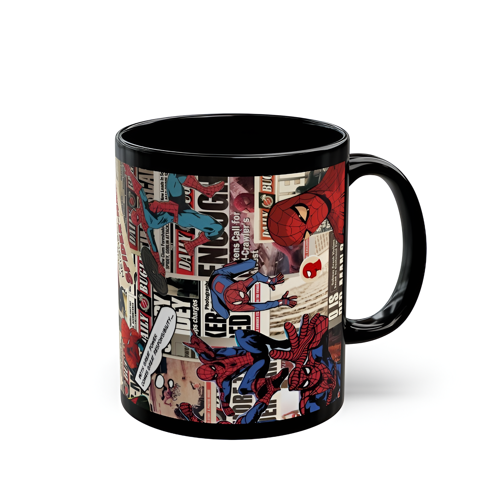 Spider Man Comic Collage Mug