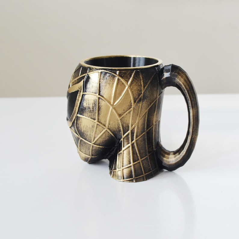 Handmade Spider Man Mug