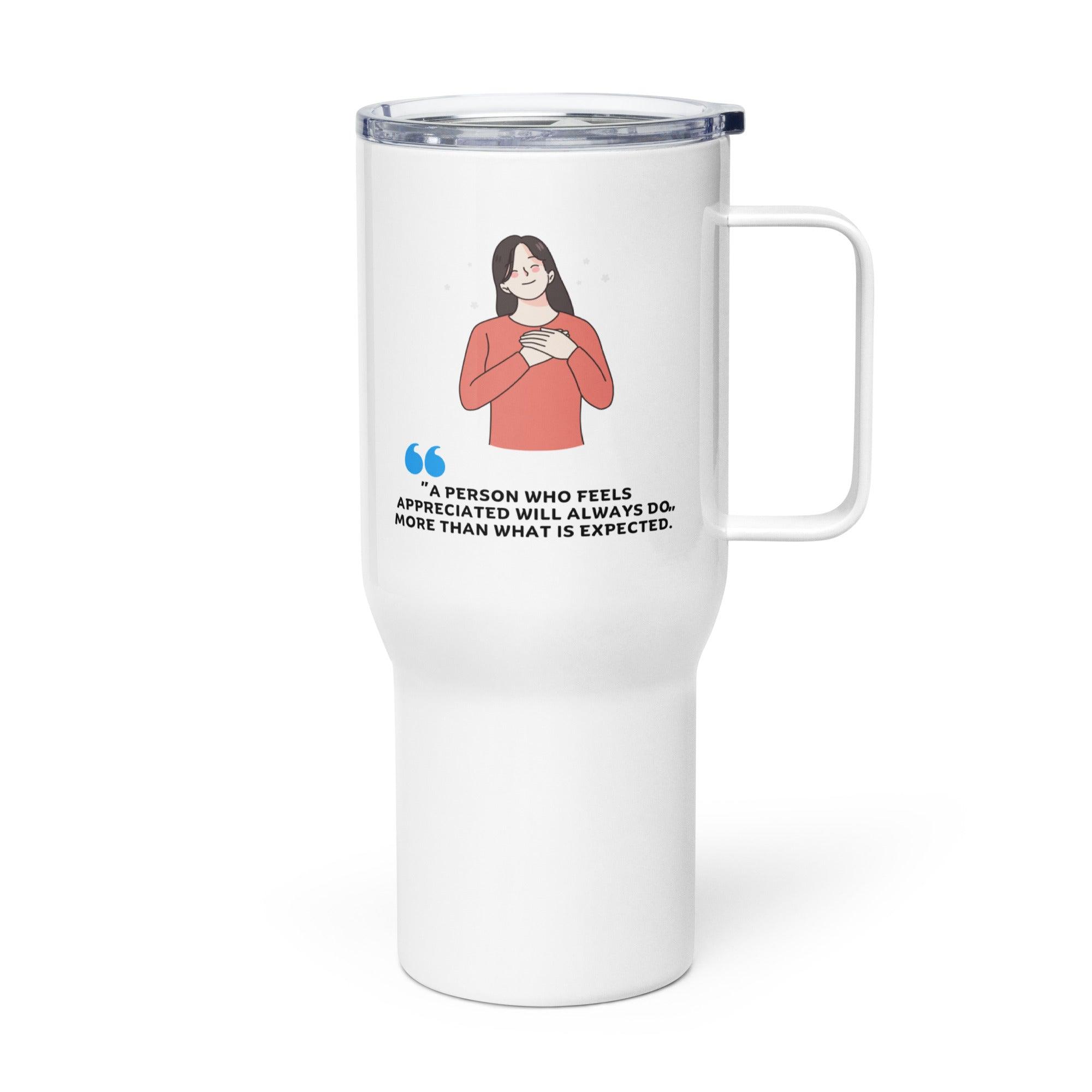 Appreciation Quote Travel Mug - Inspire Cups