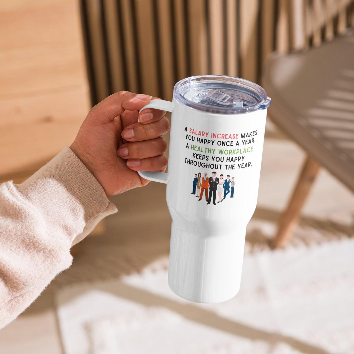 Salary Joy Travel Mug – Celebrate Every Raise | Stainless Steel - Inspire Cups
