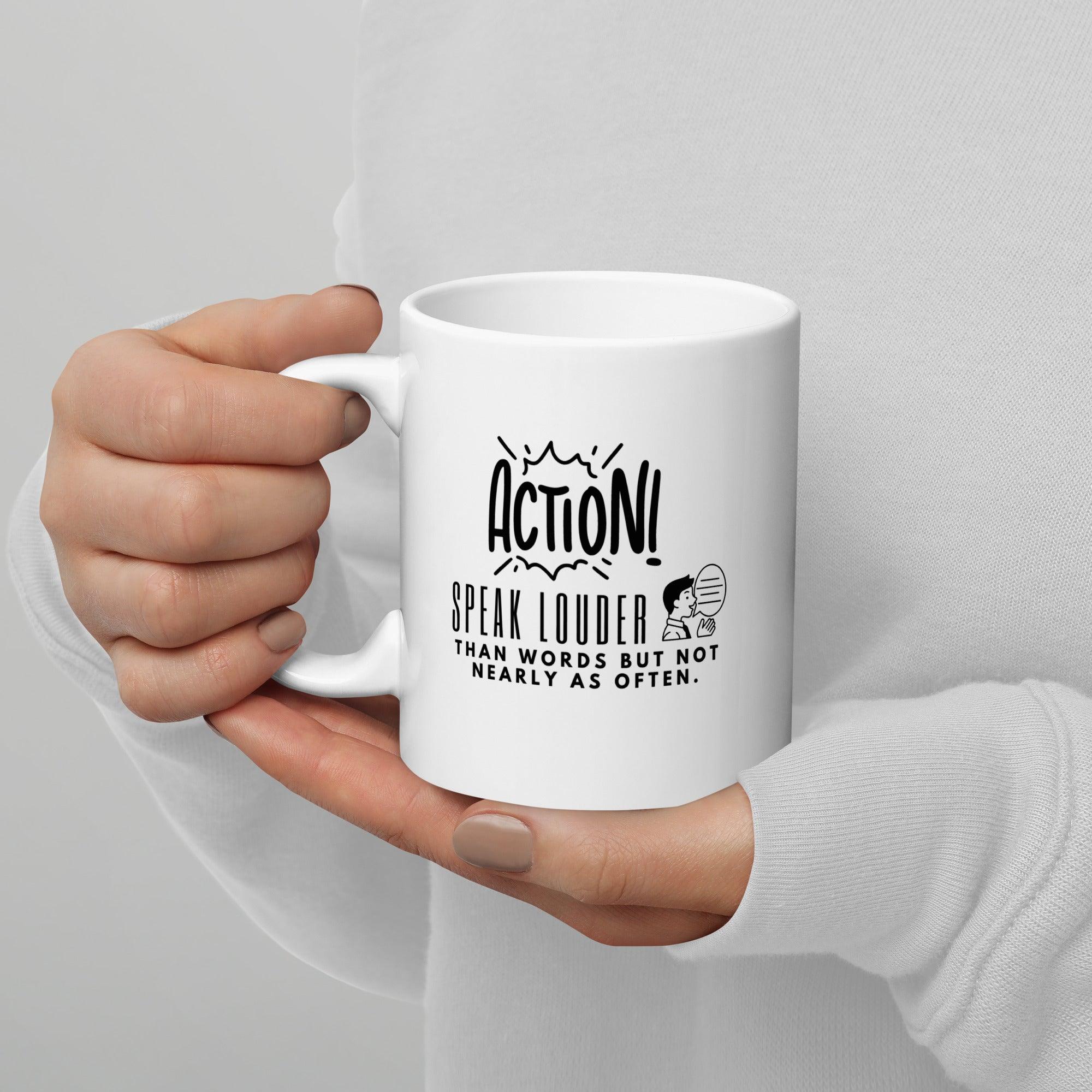 Take Action Ceramic Mug - Inspire Cups