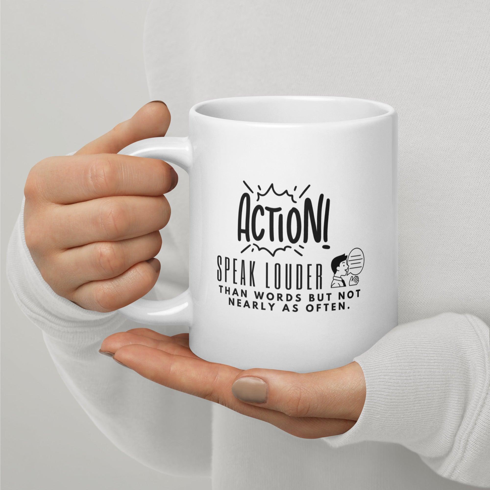 Take Action Ceramic Mug - Inspire Cups