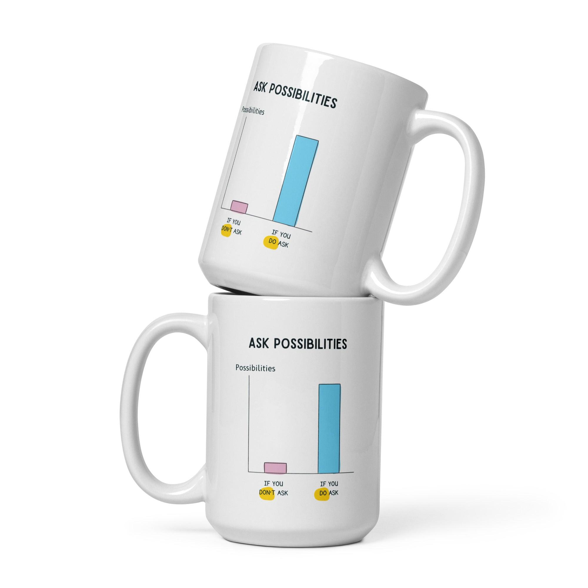 Curiosity Creates Opportunity Mug - Inspire Cups
