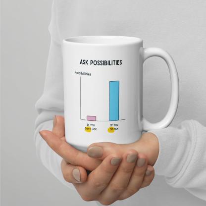 Curiosity Creates Opportunity Mug - Inspire Cups