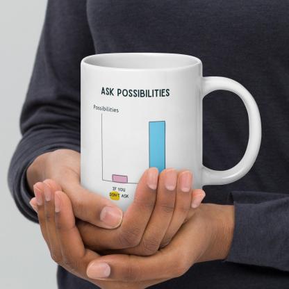 Curiosity Creates Opportunity Mug - Inspire Cups