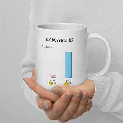 Curiosity Creates Opportunity Mug - Inspire Cups