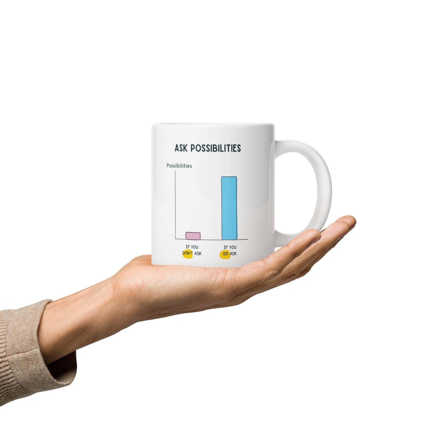 Curiosity Creates Opportunity Mug - Inspire Cups