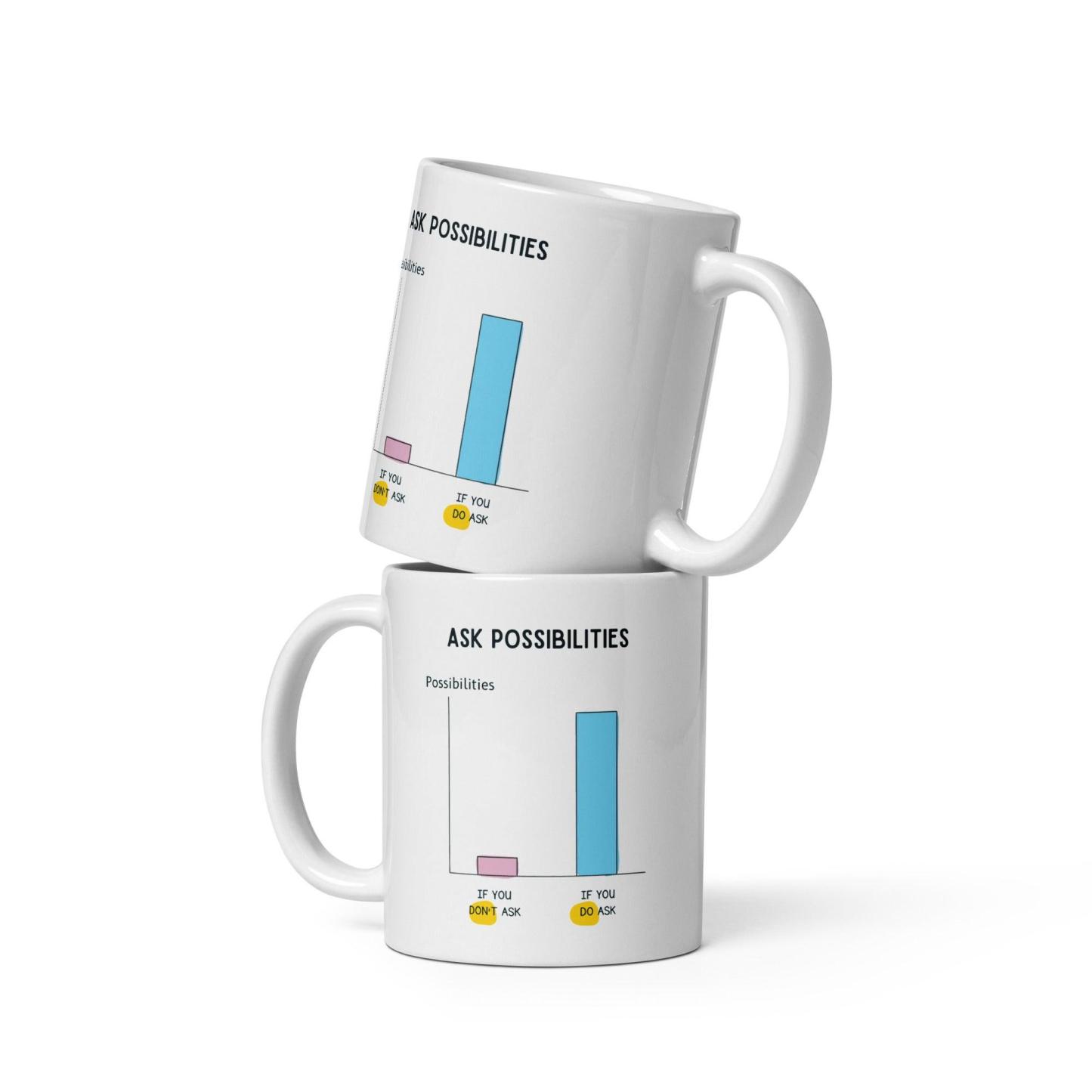 Curiosity Creates Opportunity Mug - Inspire Cups