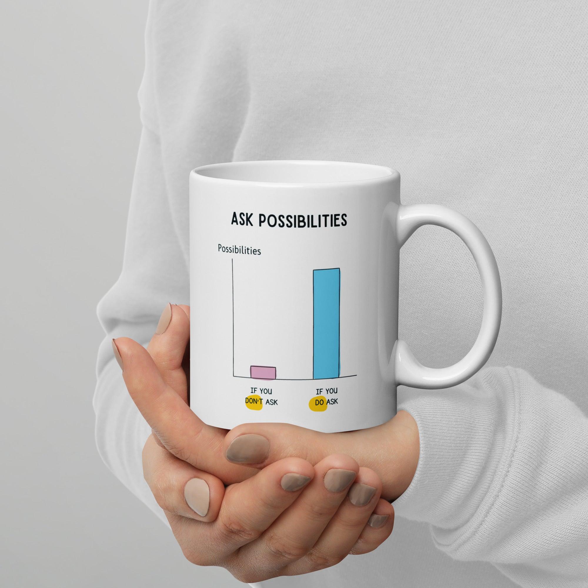 Curiosity Creates Opportunity Mug - Inspire Cups