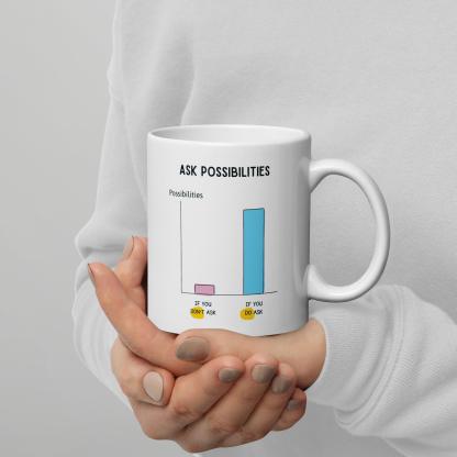 Curiosity Creates Opportunity Mug - Inspire Cups