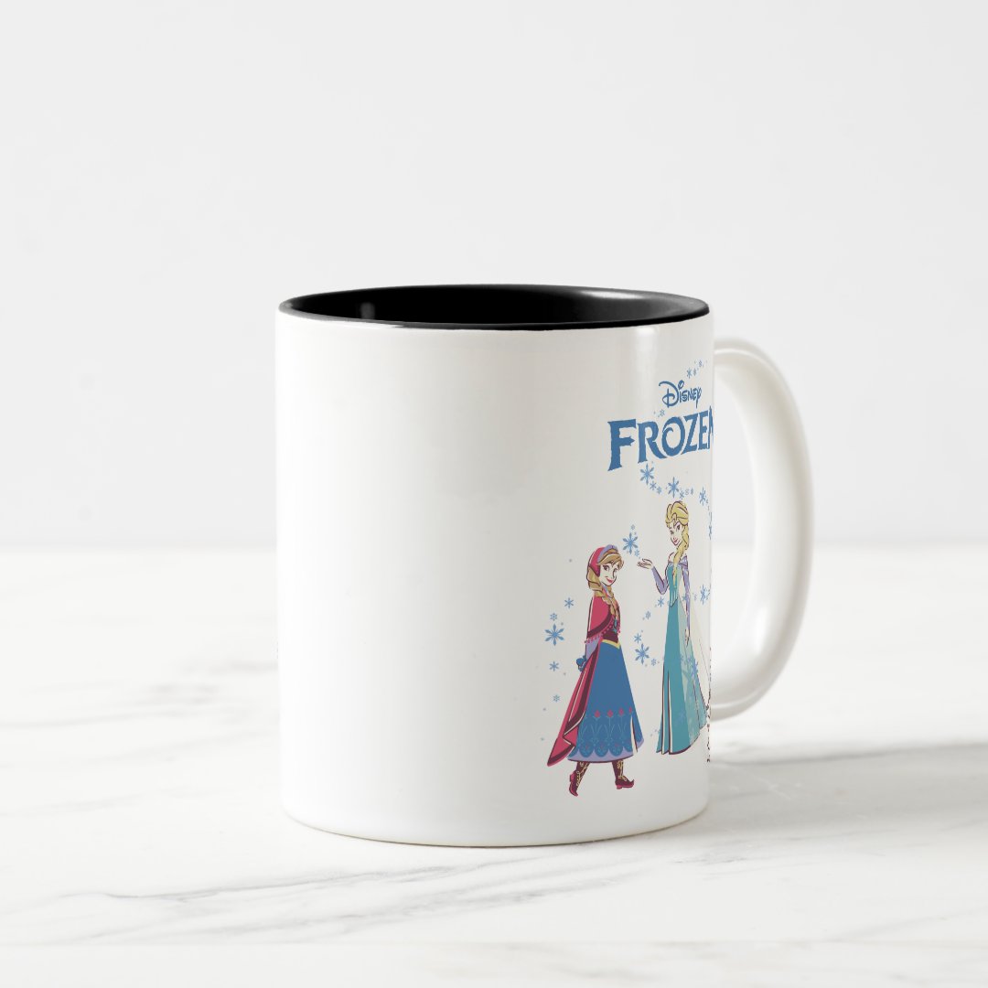 Elsa Anna Olaf Two-Tone Mug 