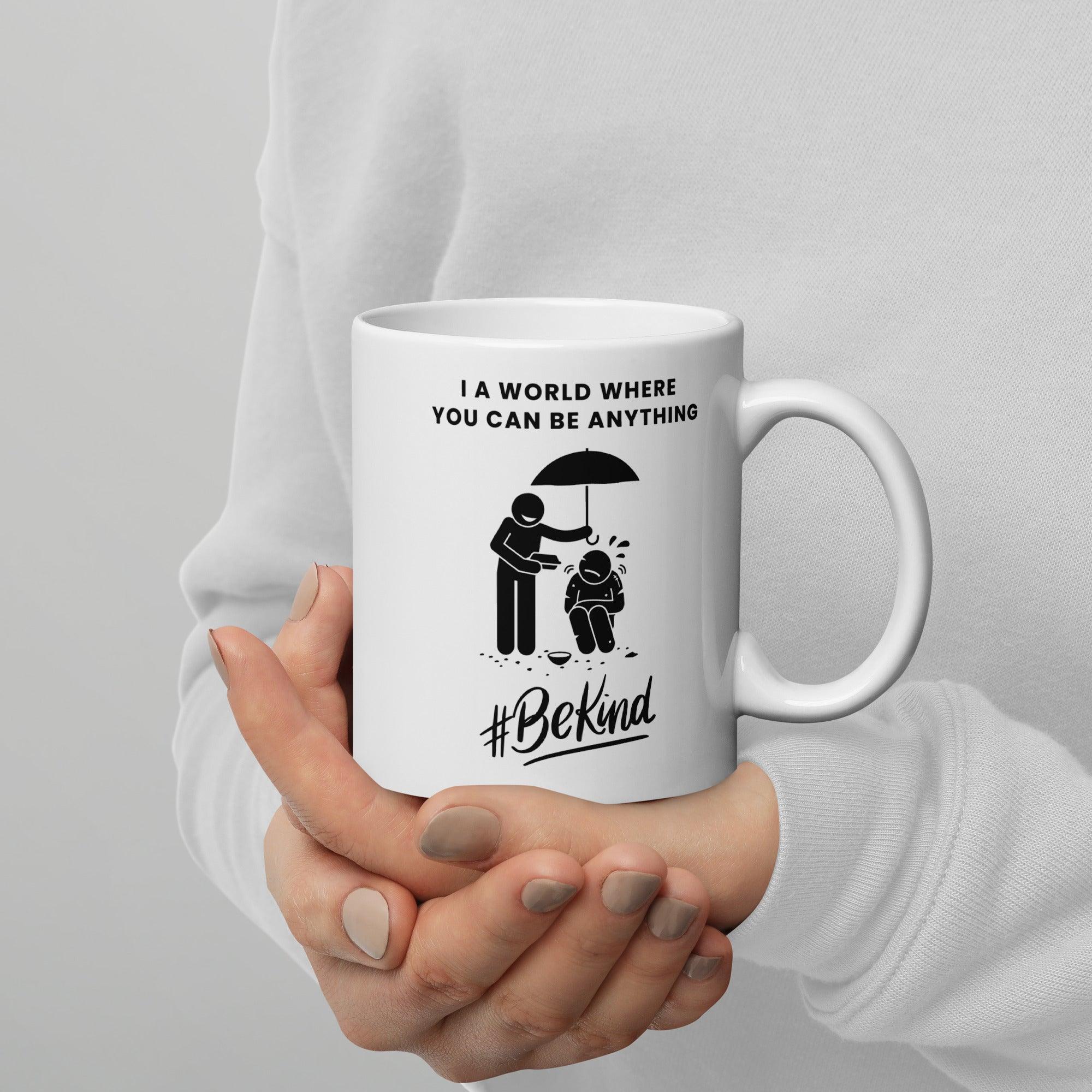 Kindness Reminder Ceramic Mug - Inspire Cups