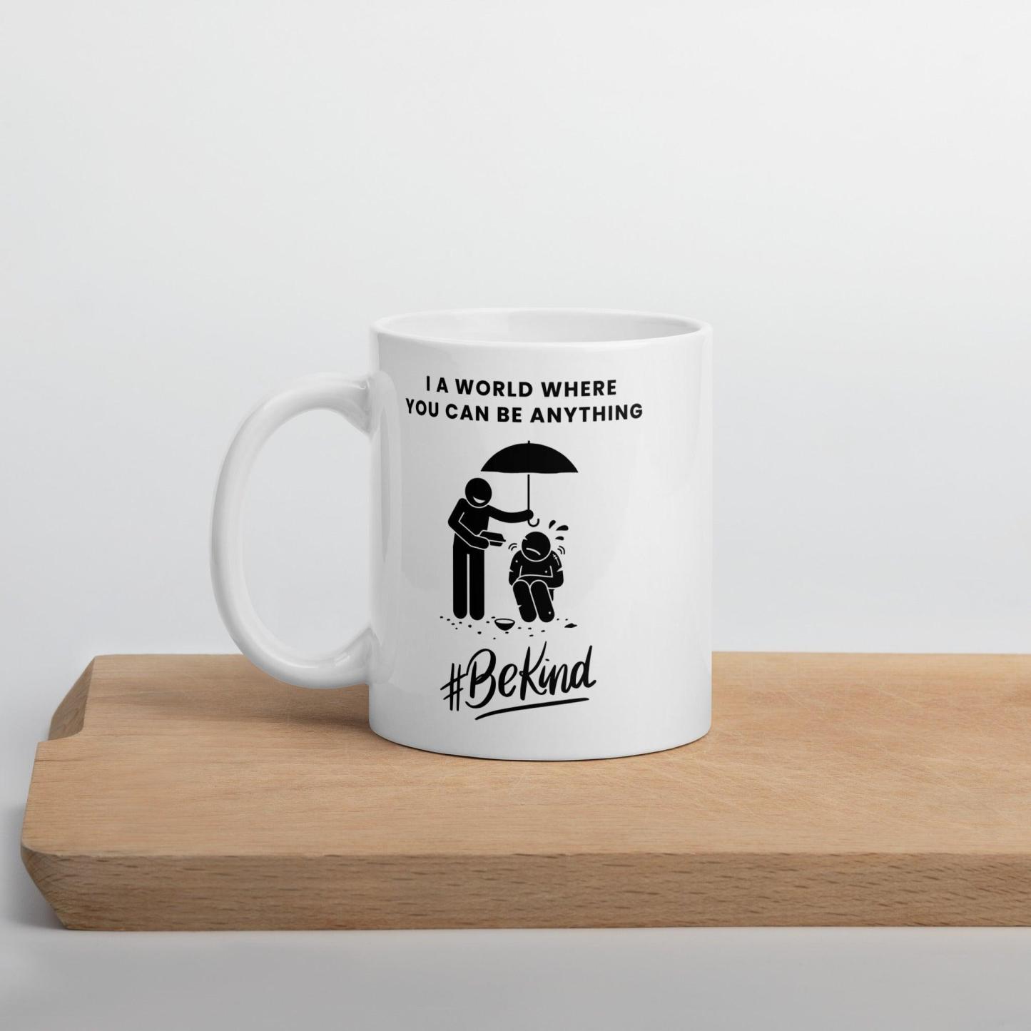 Kindness Reminder Ceramic Mug - Inspire Cups