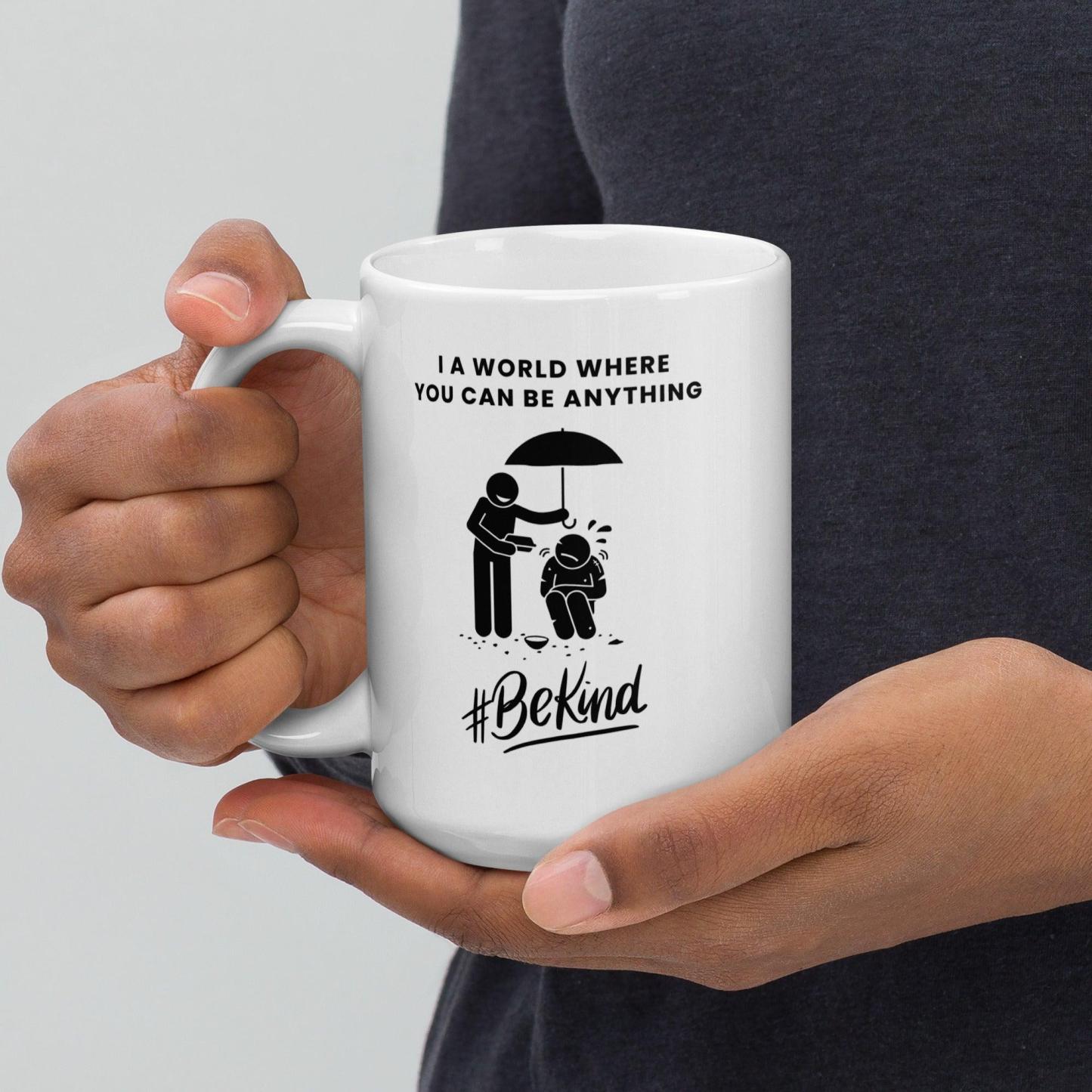 Kindness Reminder Ceramic Mug - Inspire Cups
