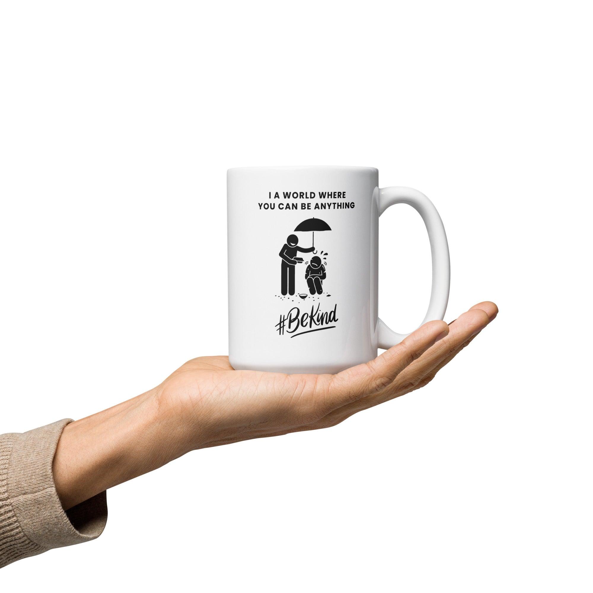Kindness Reminder Ceramic Mug - Inspire Cups