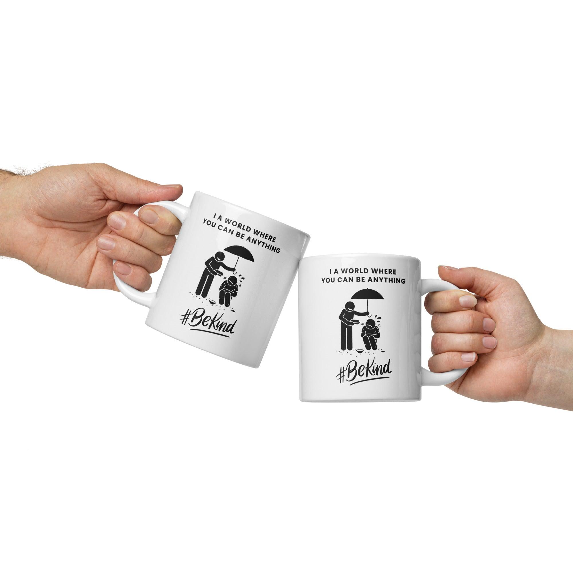 Kindness Reminder Ceramic Mug - Inspire Cups