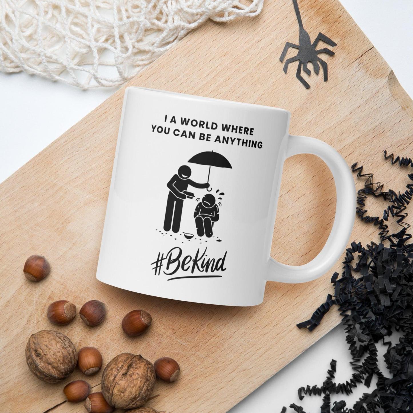 Kindness Reminder Ceramic Mug - Inspire Cups