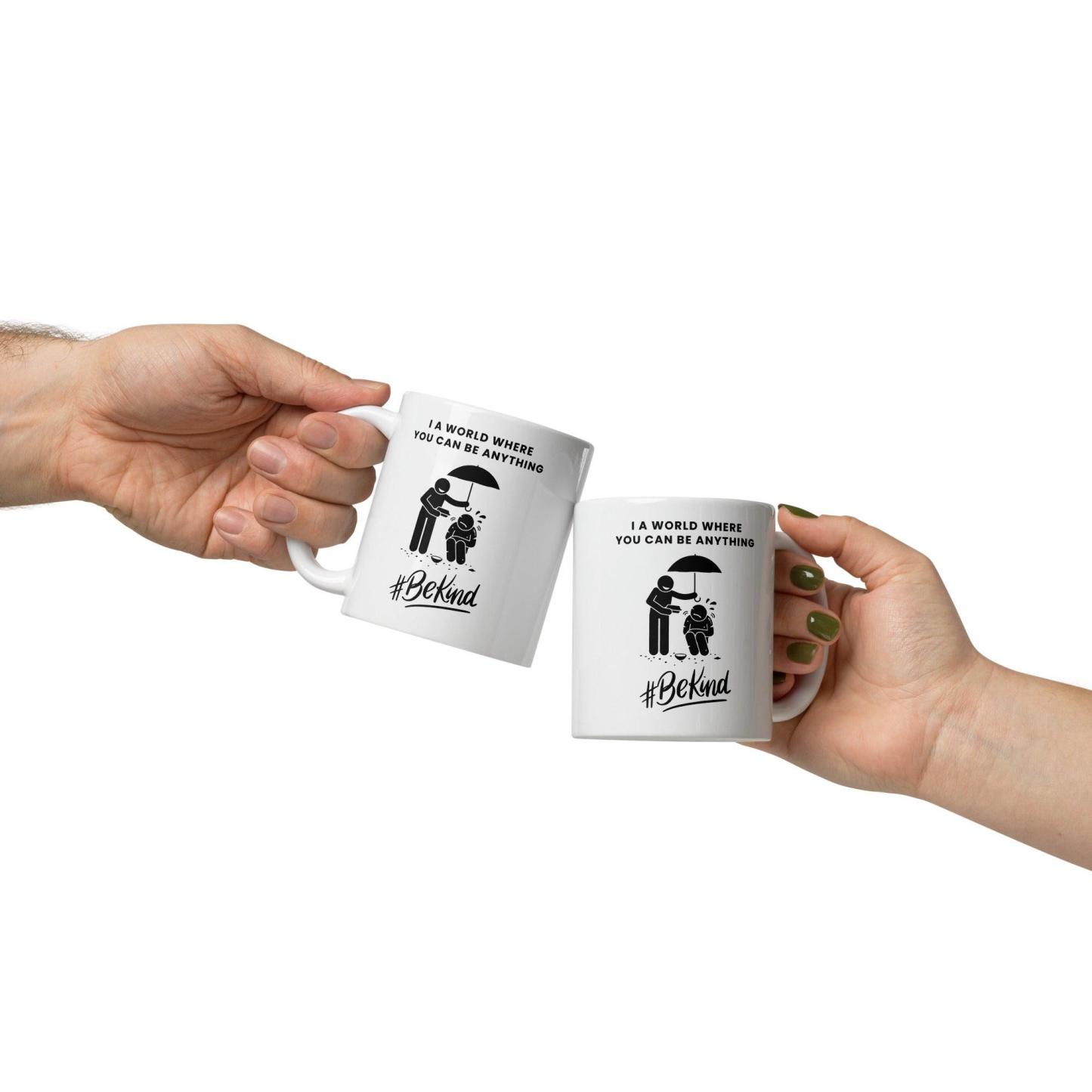 Kindness Reminder Ceramic Mug - Inspire Cups