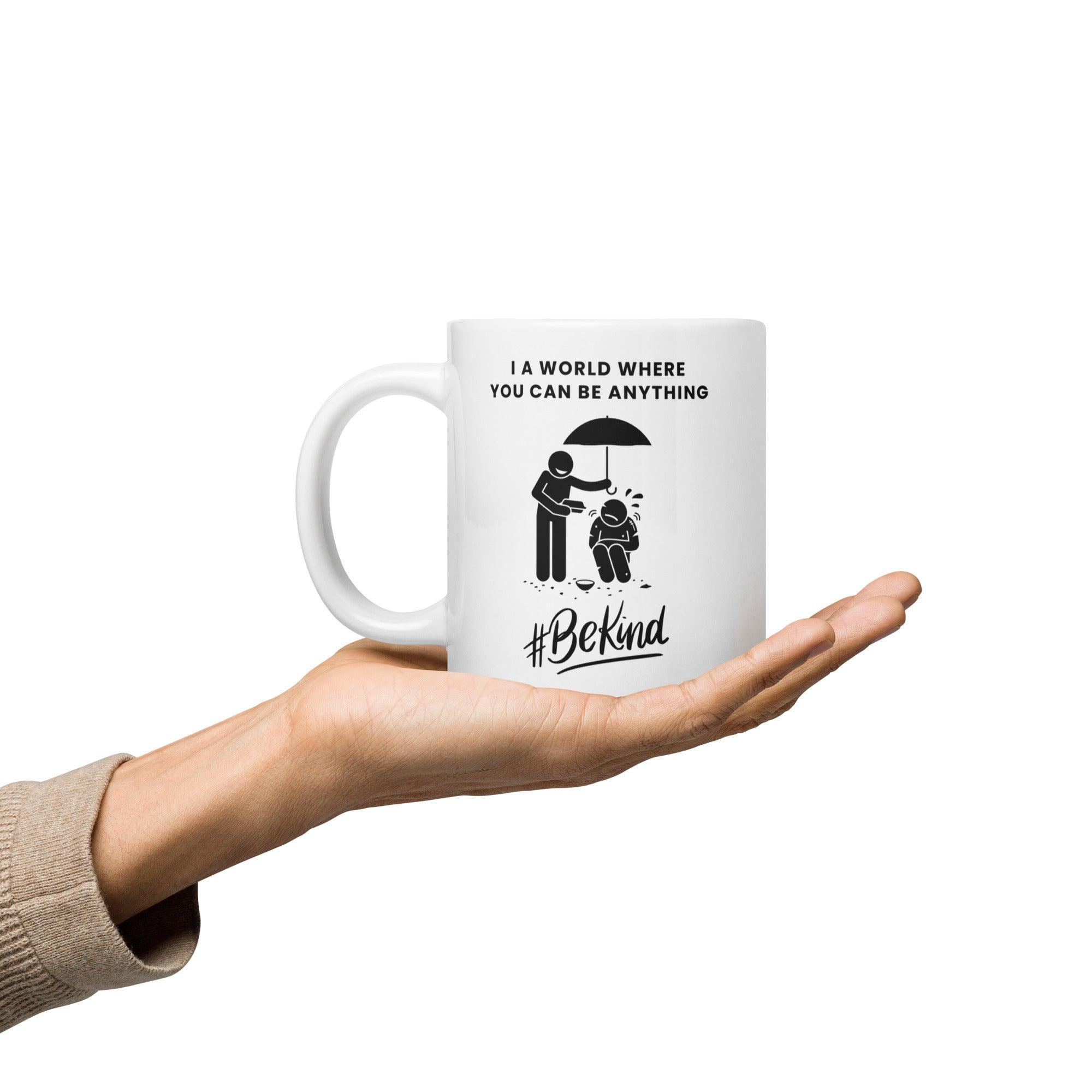 Kindness Reminder Ceramic Mug - Inspire Cups