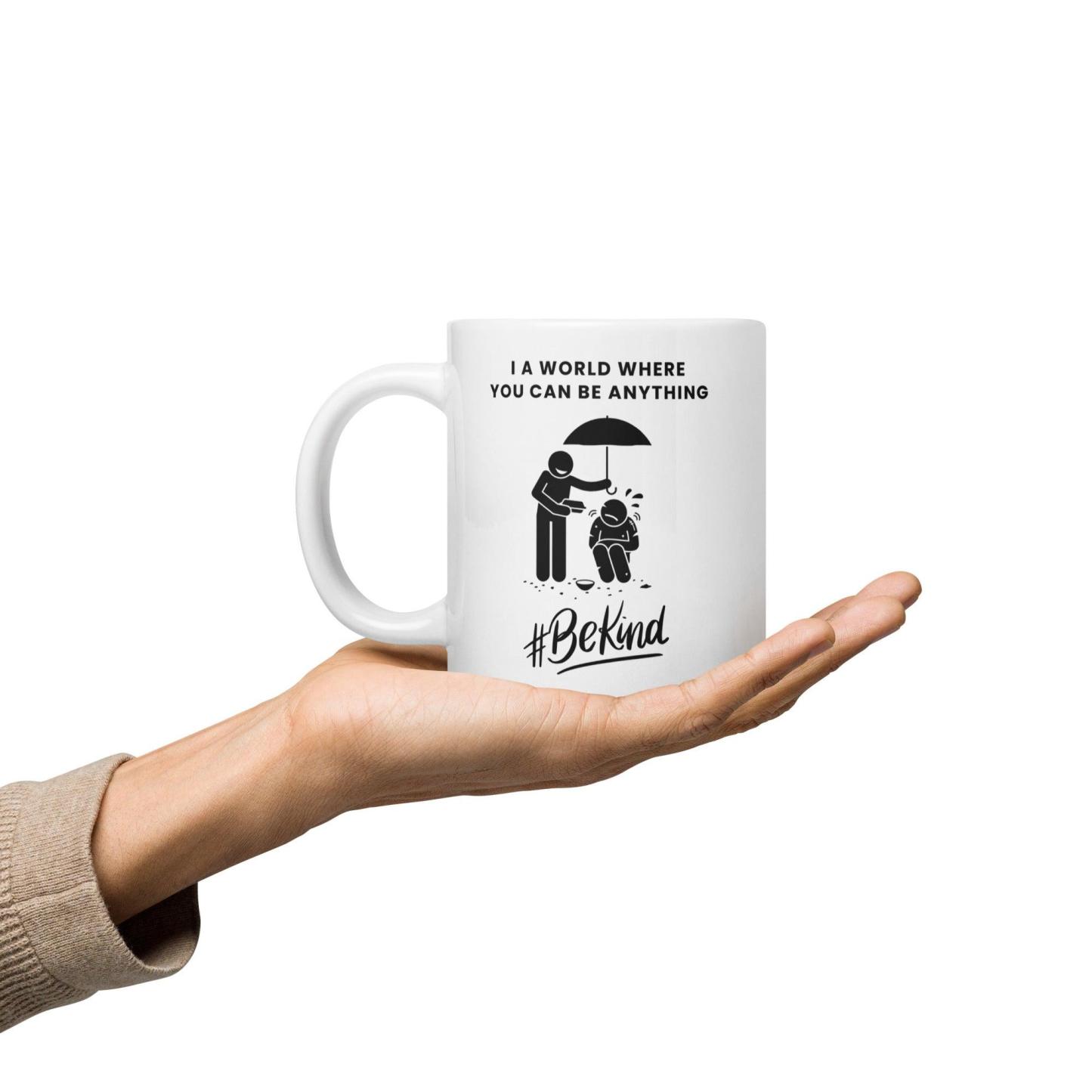 Kindness Reminder Ceramic Mug - Inspire Cups