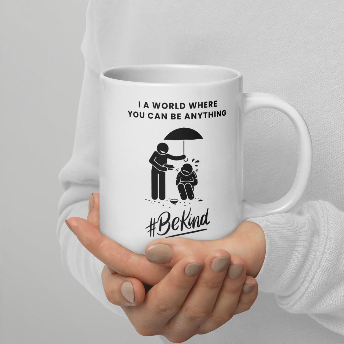 Kindness Reminder Ceramic Mug - Inspire Cups
