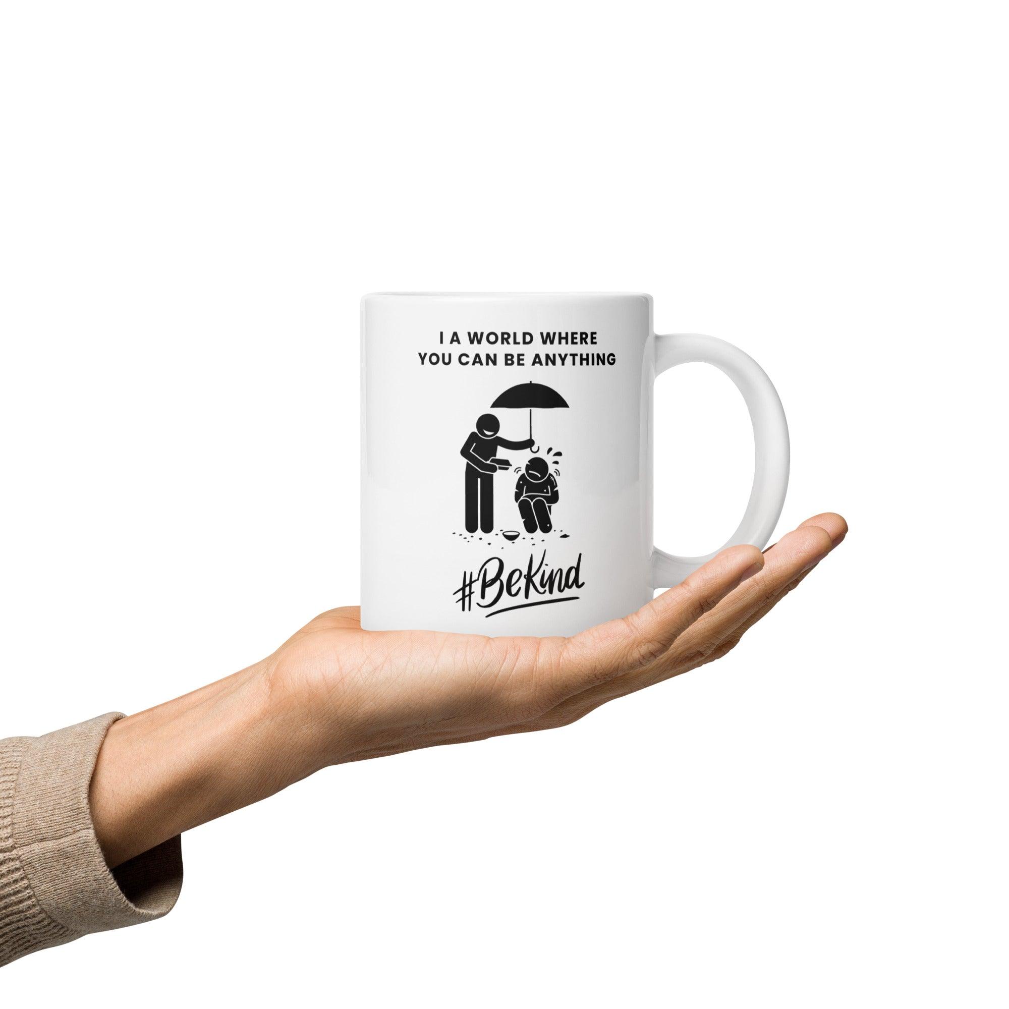 Kindness Reminder Ceramic Mug - Inspire Cups
