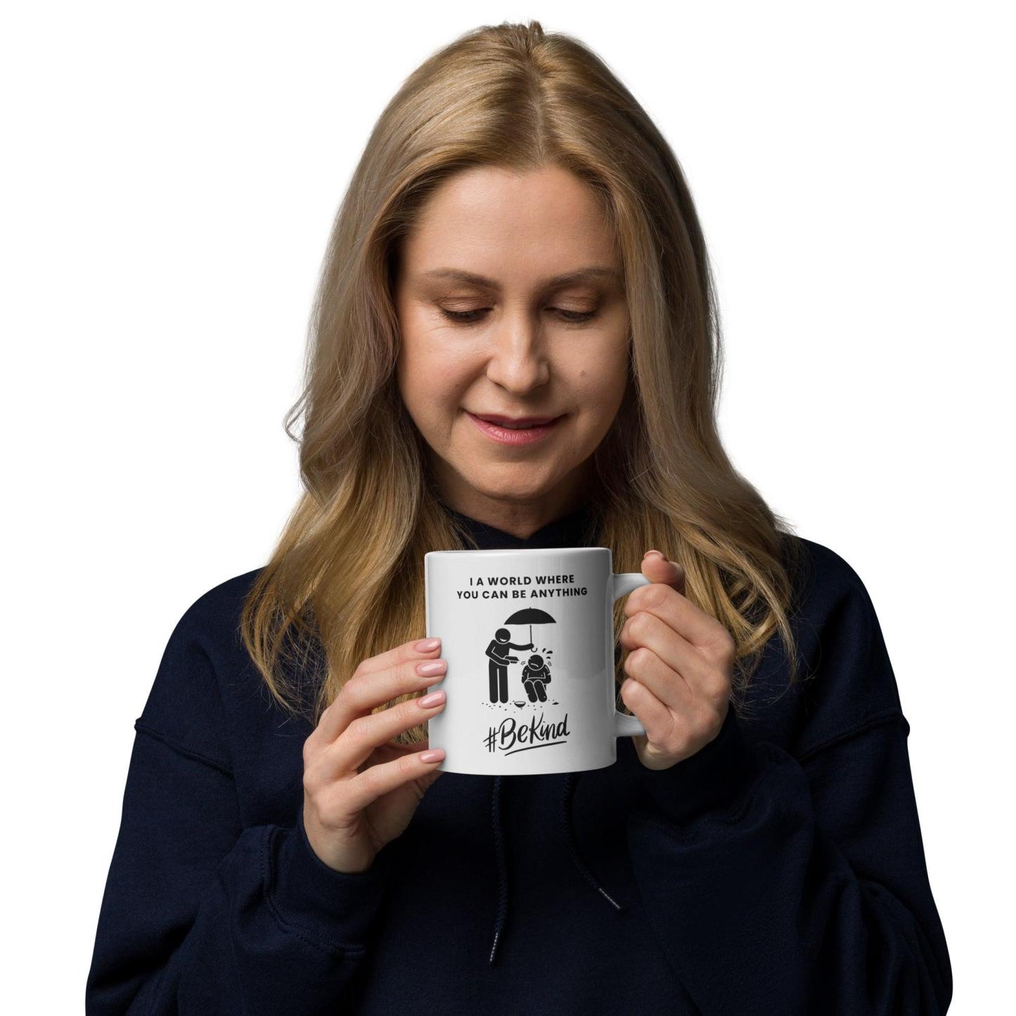 Kindness Reminder Ceramic Mug - Inspire Cups