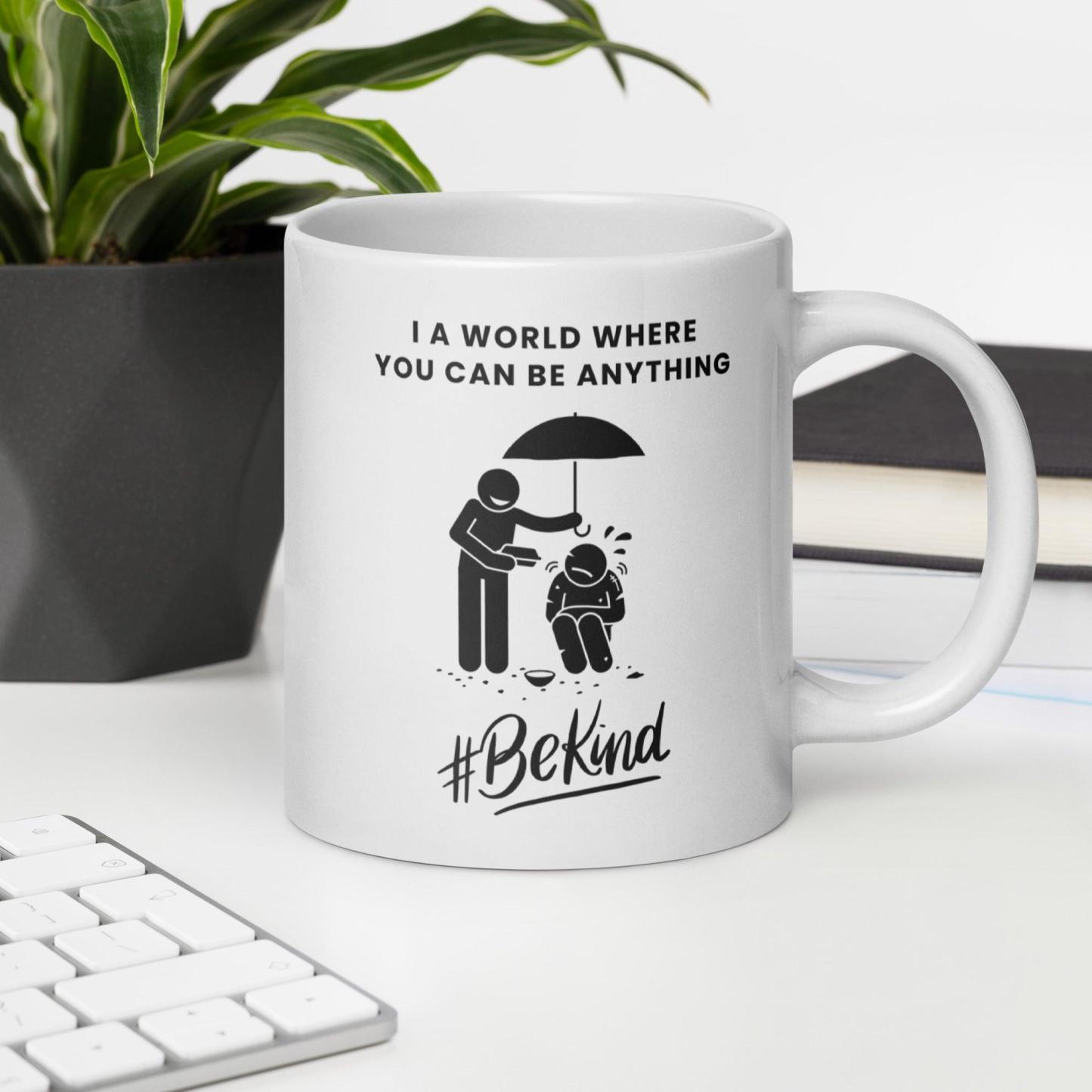 Kindness Reminder Ceramic Mug - Inspire Cups