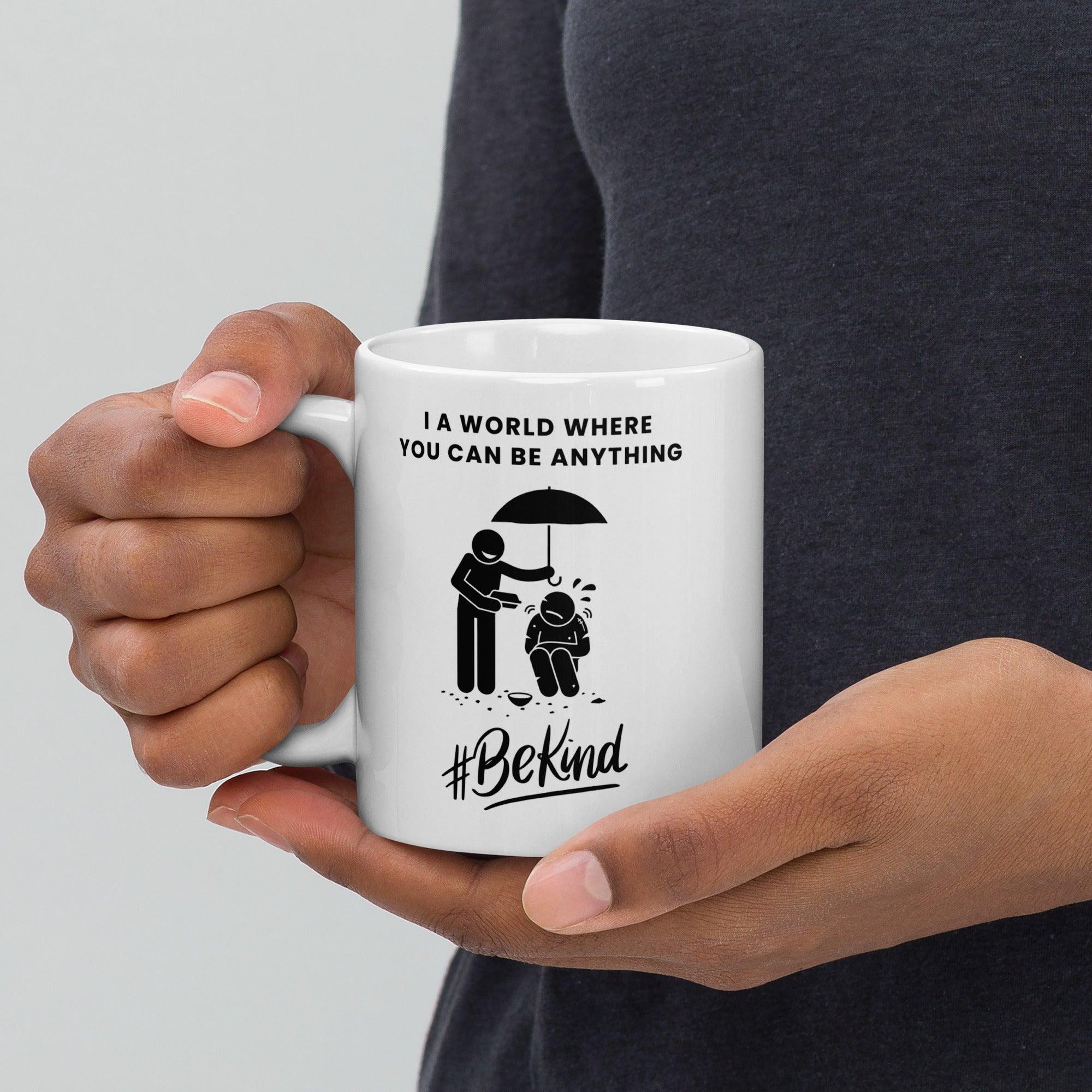 Kindness Reminder Ceramic Mug - Inspire Cups