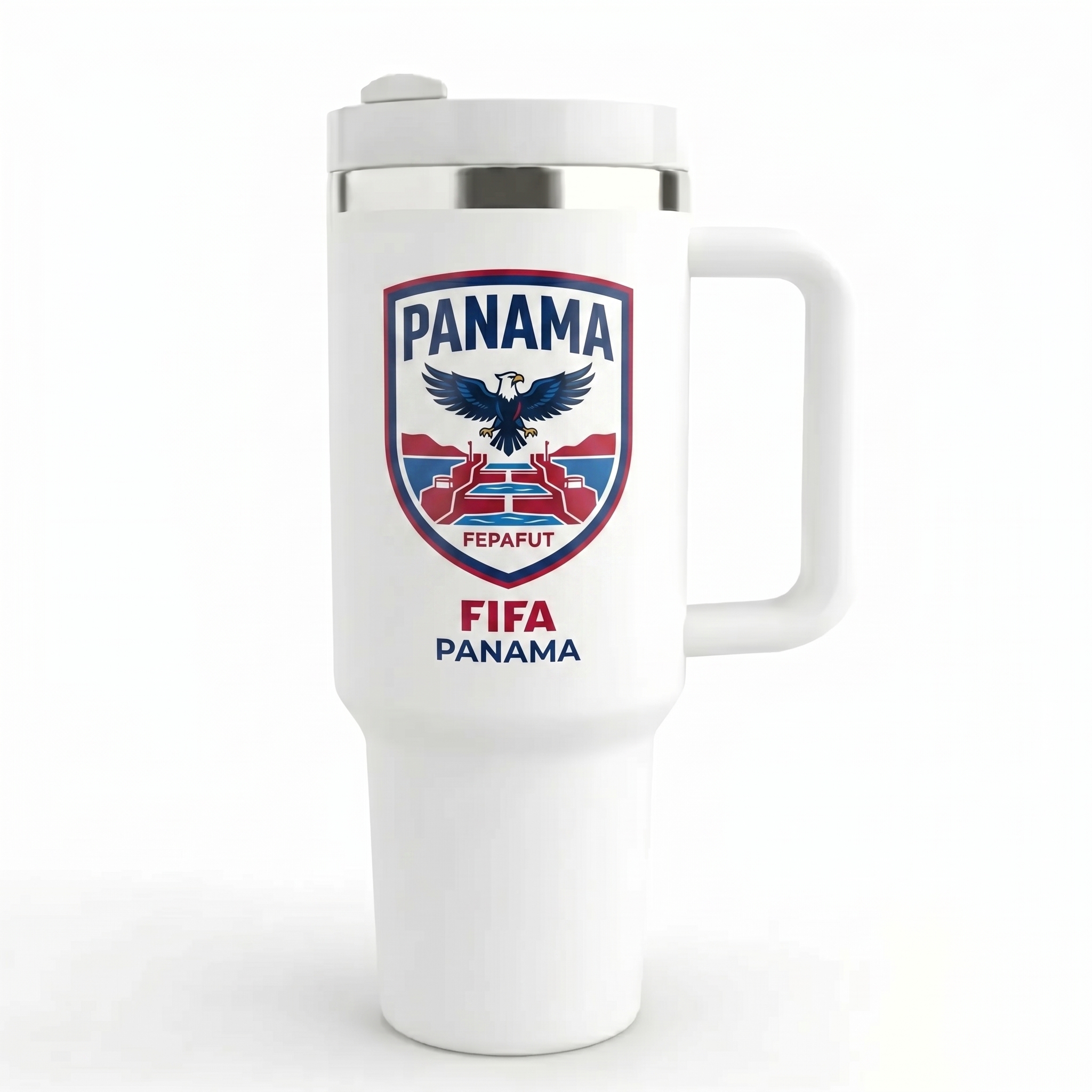 FIFA 2026 Panama Soccer Sports Themed 40oz Tumbler With Straw And Lid