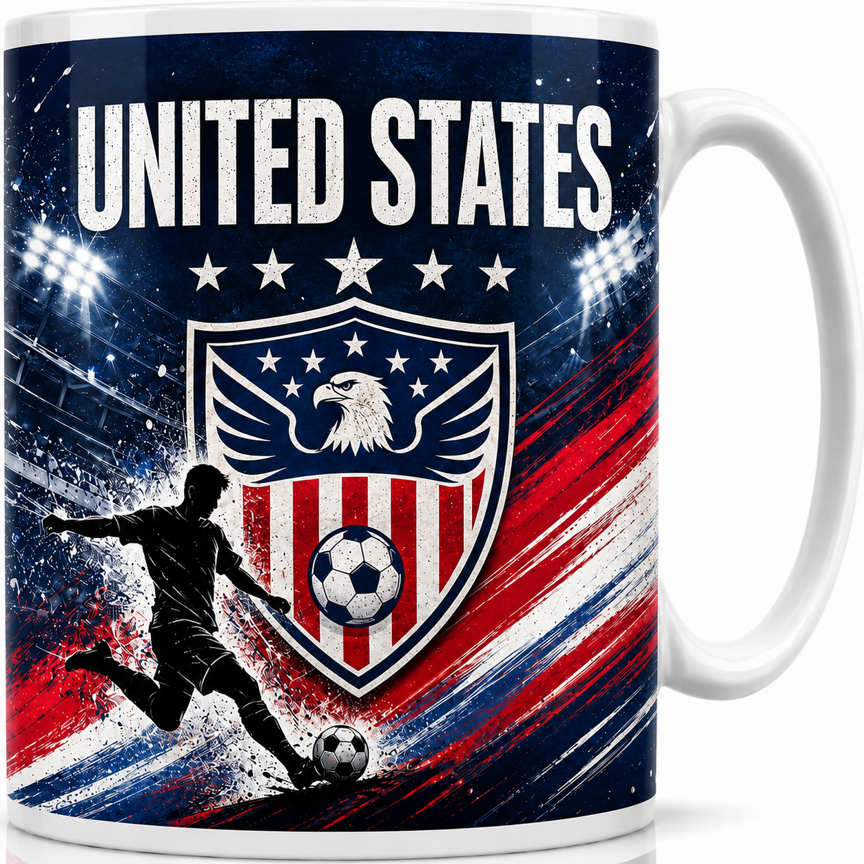 FIFA 2026 United States Football All Over Print Mug