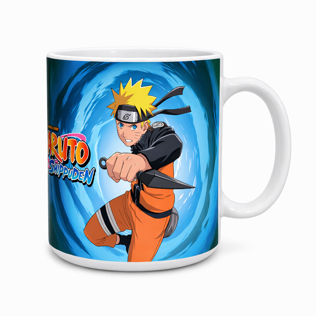 Naruto Uzumaki Poses 11 oz. Ceramic Mug
