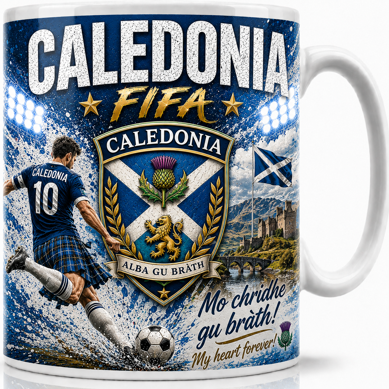 FIFA 2026 Caledonia Football All Over Print Mug