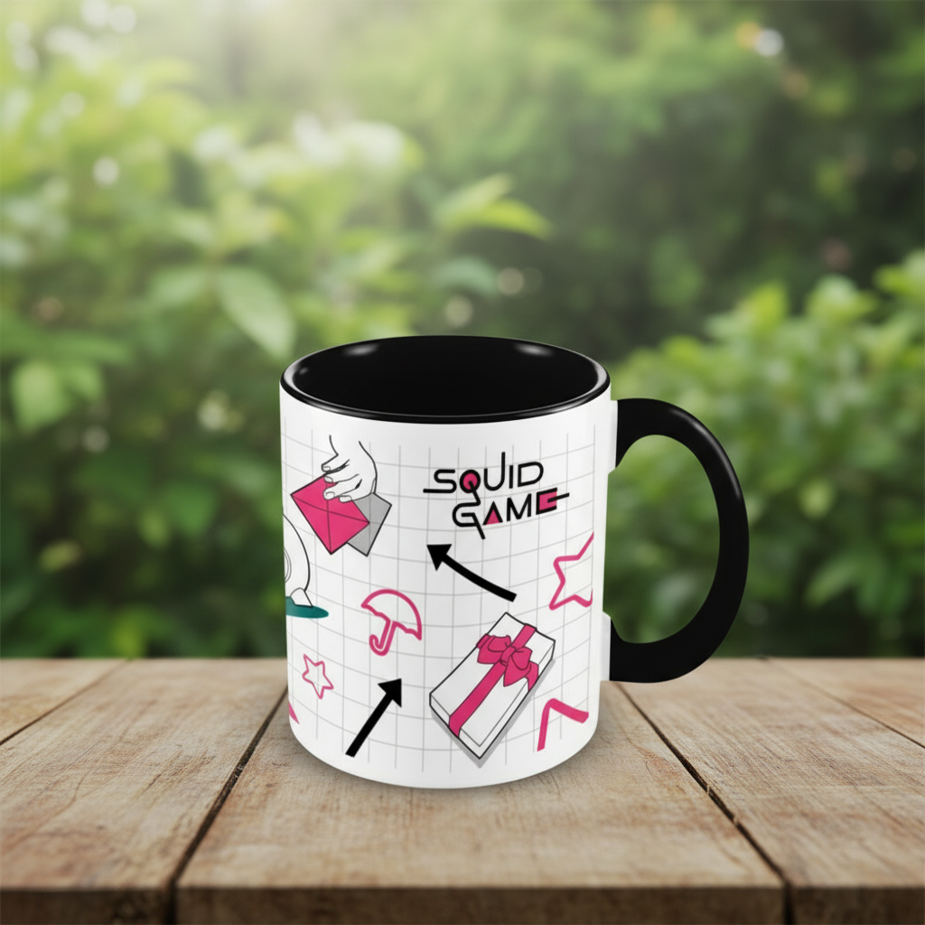 Coloured Inner and Handle Ceramic Mug (11oz/315ml) Preorder