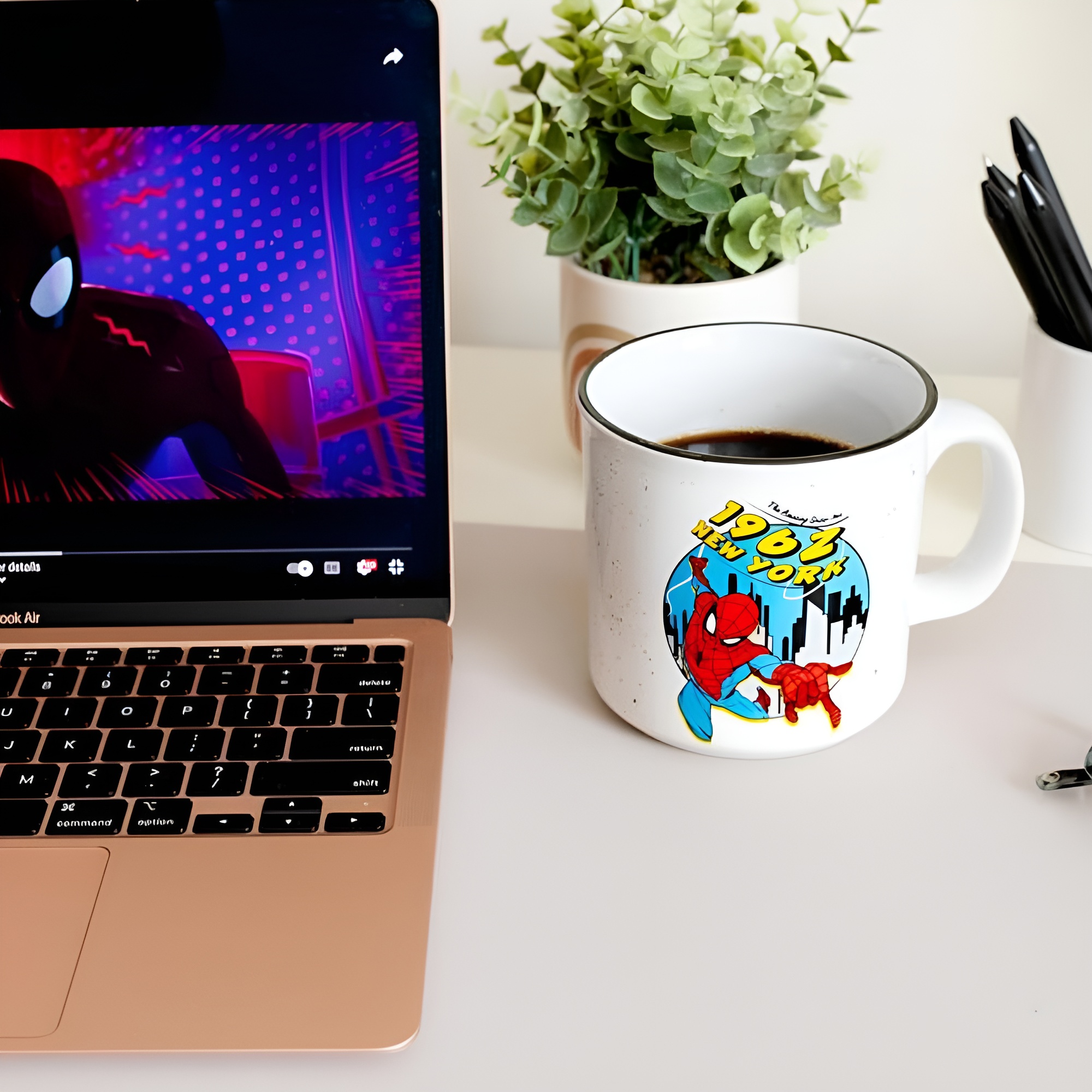 Comics Spider-Man "1962" Ceramic Camper Mug