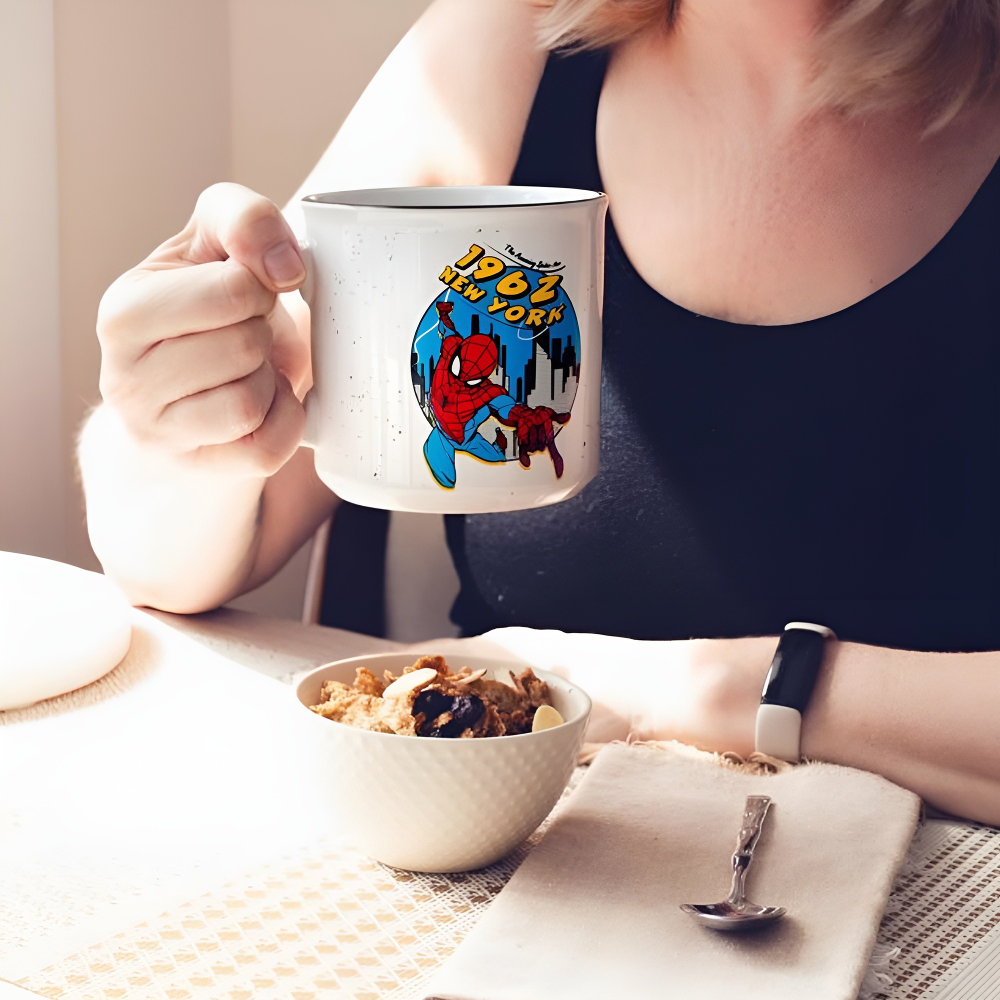 Comics Spider-Man "1962" Ceramic Camper Mug
