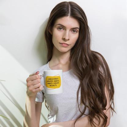 Consistency Habits Results Mug - Inspire Cups