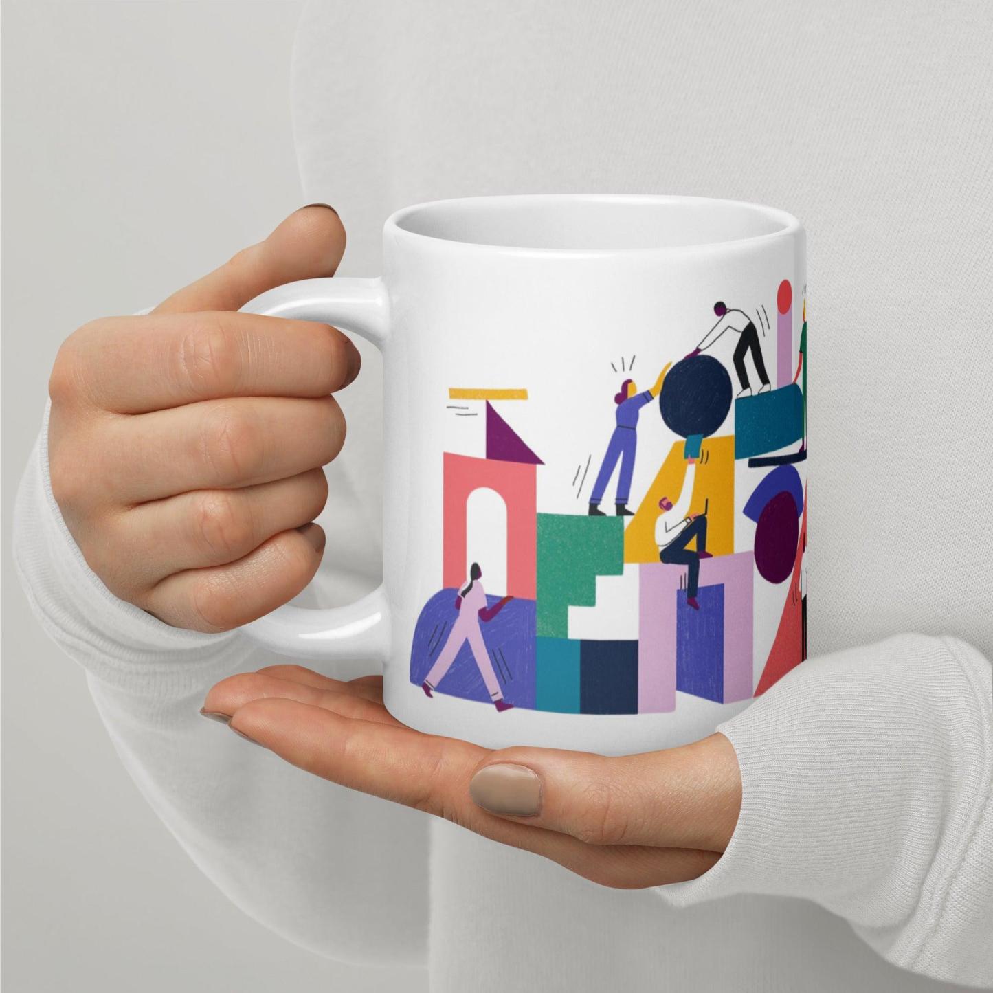 Collaboration Quote Coffee Mug - Inspire Cups