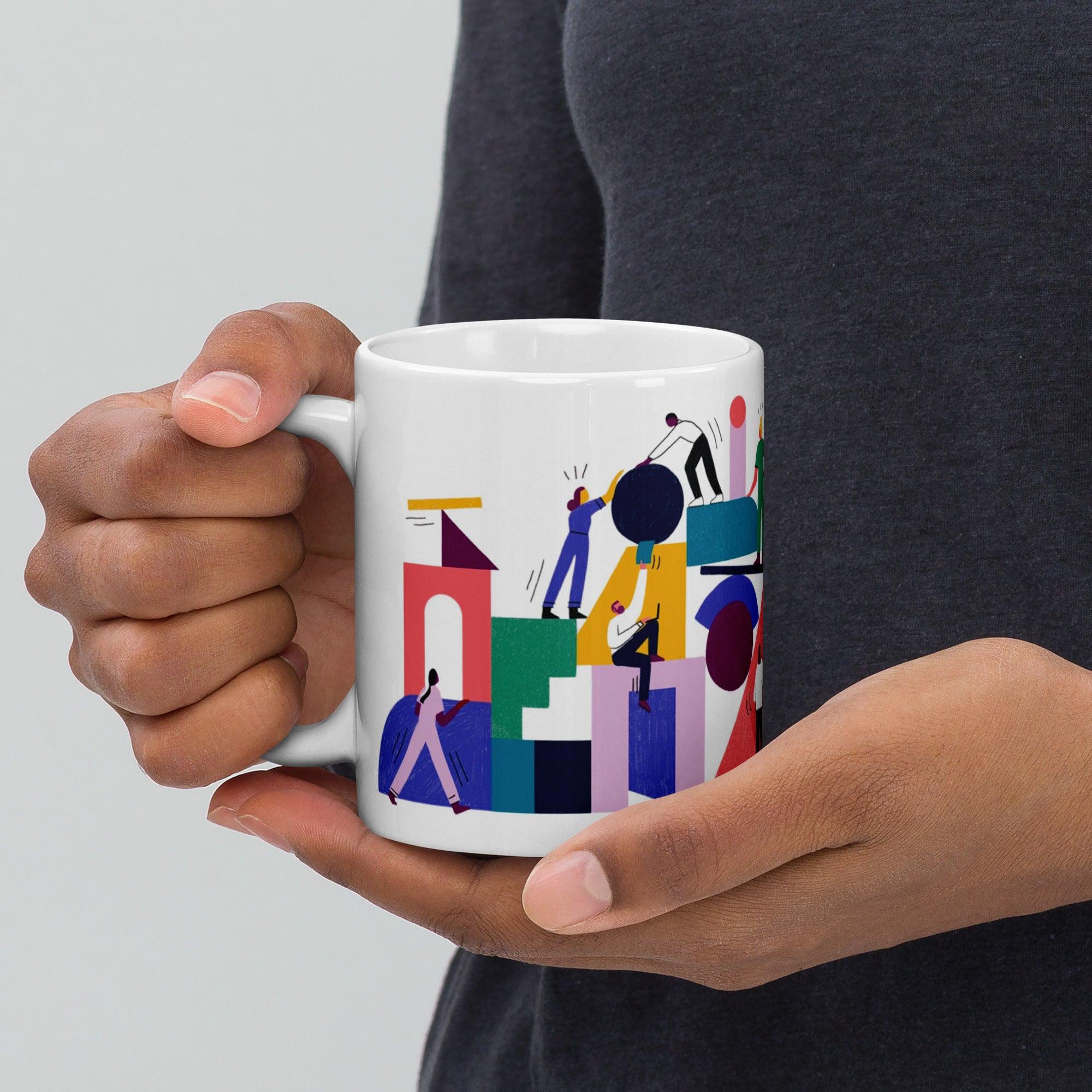 Collaboration Quote Coffee Mug - Inspire Cups