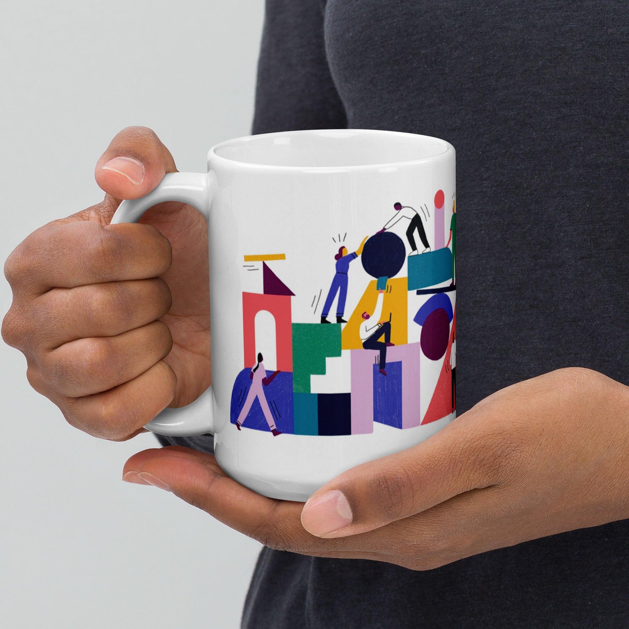 Collaboration Quote Coffee Mug - Inspire Cups