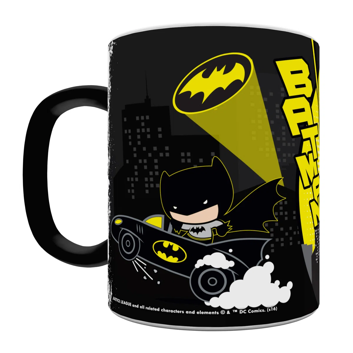 Batman Stylized Batmobile Black Stone Cup