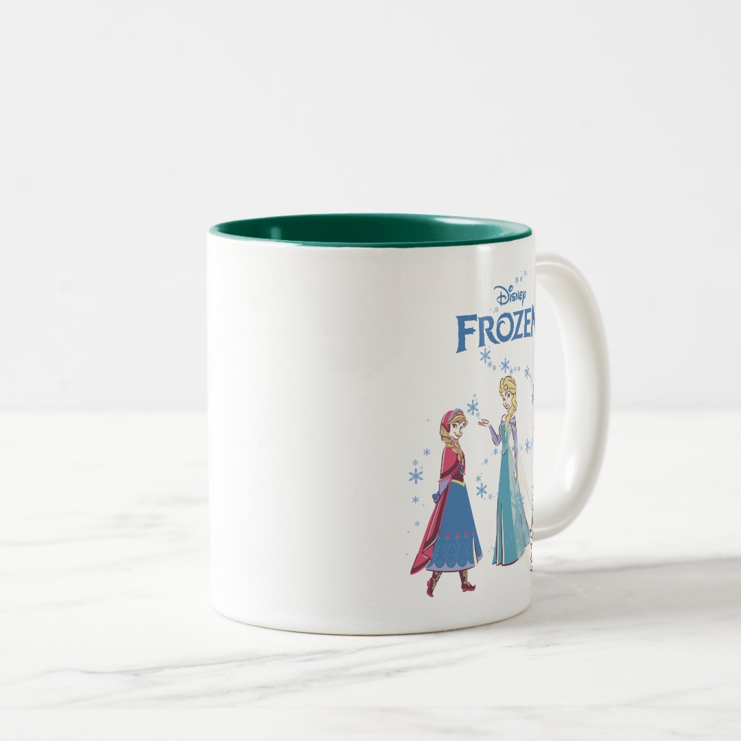 Elsa Anna Olaf Two-Tone Mug 